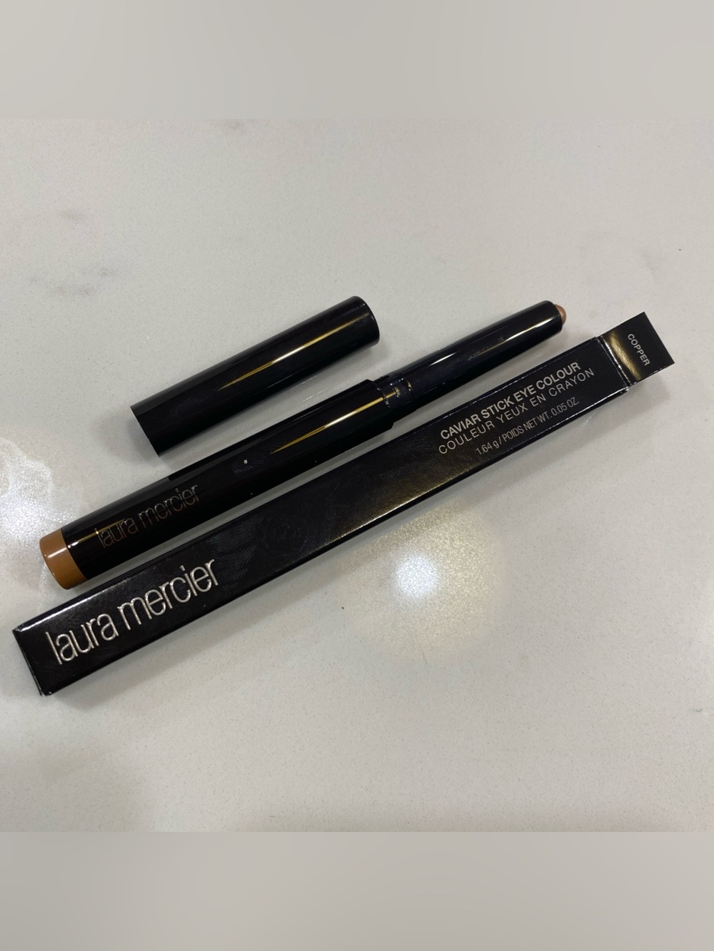 laura mercier Caviar Stick Eye Colour Eye Shadow - Copper NIB .05 oz